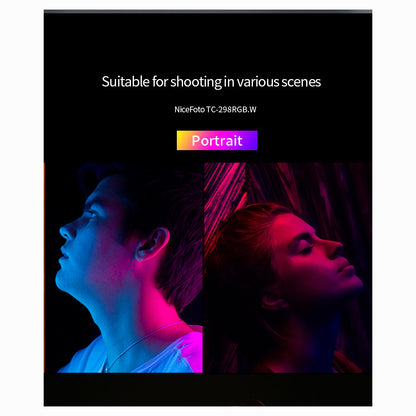 Nicefoto TC-298RGB.W MagneticLED Video Lighting