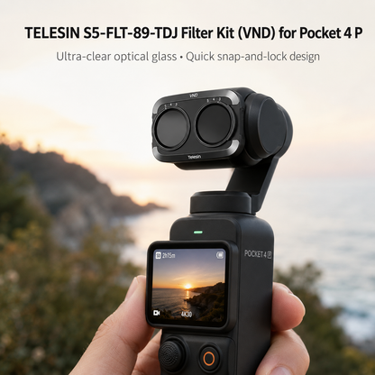 TELESIN VND Filter Kit for Pocket 4 P