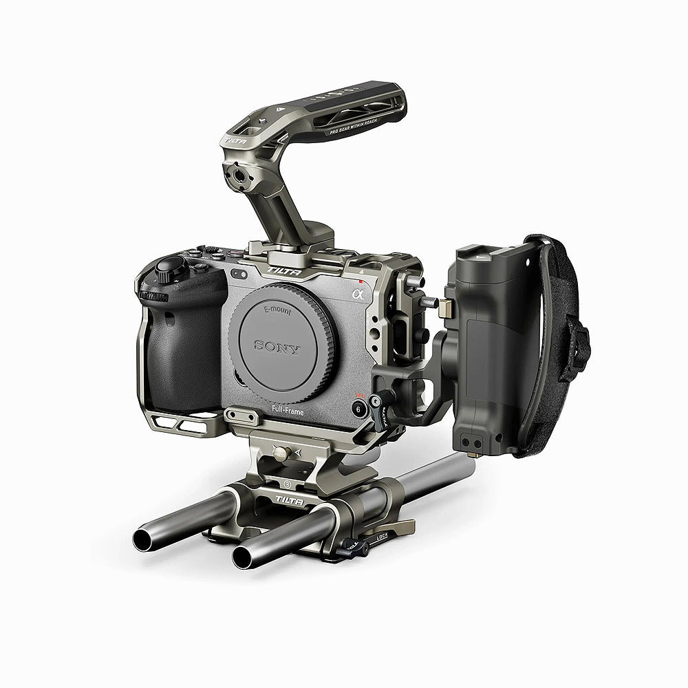 Tilta Camera Cage for Sony FX3/FX30 V2 Pro Kit - Titanium Gray TA-T16-C-TG