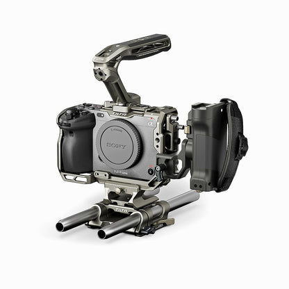 Tilta Camera Cage for Sony FX3/FX30 V2 Pro Kit - Titanium Gray TA-T16-C-TG