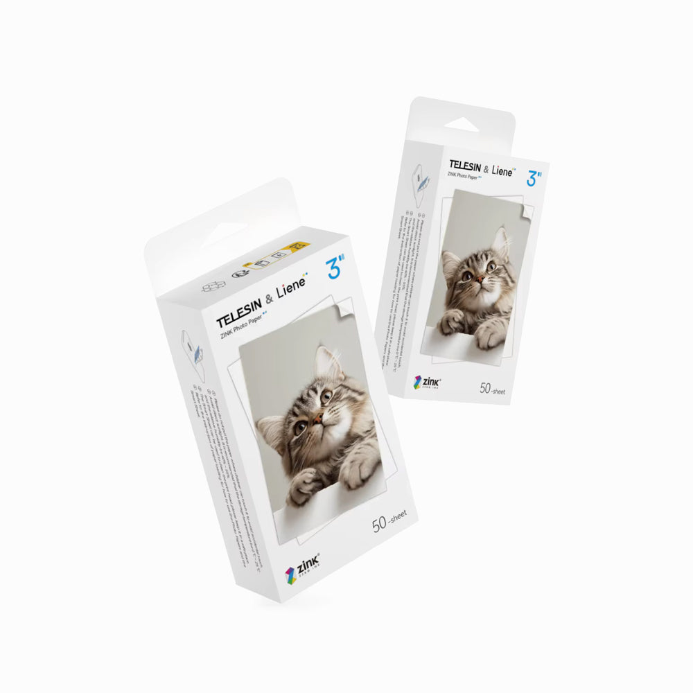 Telesin 50x Paper for Portable Photo Printer(P7-PLP-02)