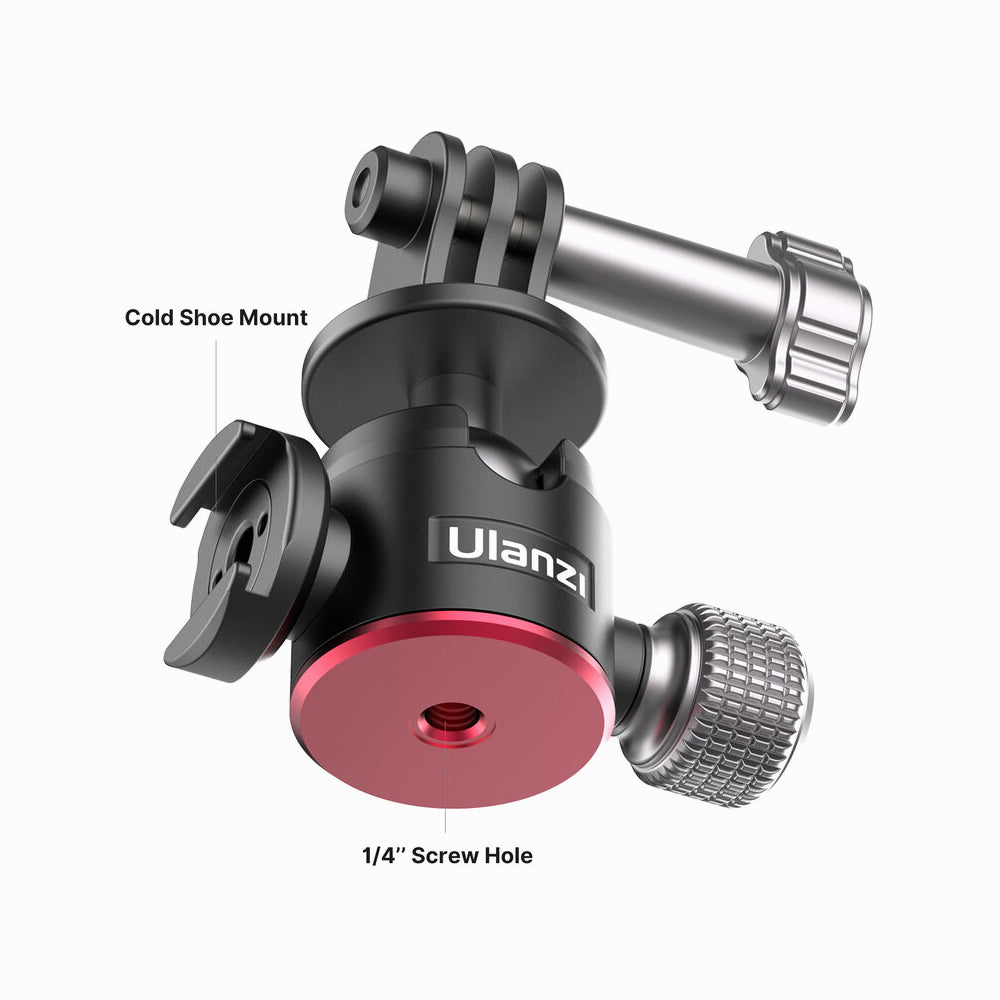 Ulanzi U-130 Universal Ball Head for Action Cameras