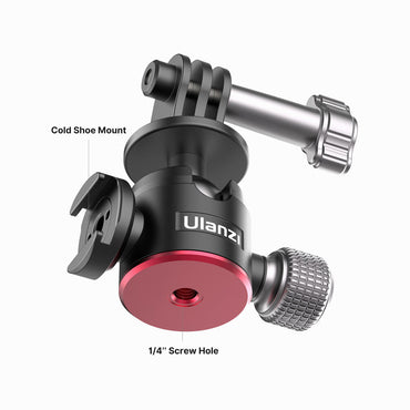 Ulanzi U-130 Universal Ball Head for Action Cameras