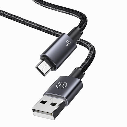 USAMS US-SJ668 Sufeng Series 1.2m USB-A to Micro-USB Data Cable 2A Fast Charging Cord