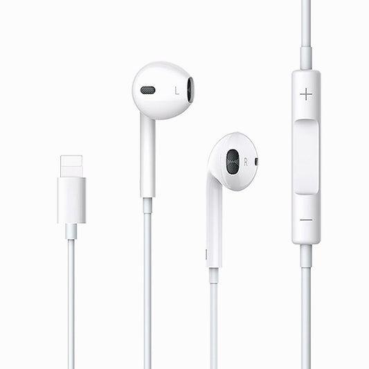 USAMS Stereo Headphones EP-24 lightning iPhone-White (HSEP2401)