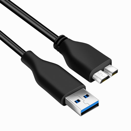 USB 3.0 Cable A to Micro B high Speed Data Transfer Cable for Portable External Hard Drive