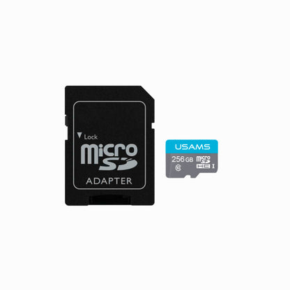 USAMS High Speed TF Card + SD Adapter (Class10 | 256GB)