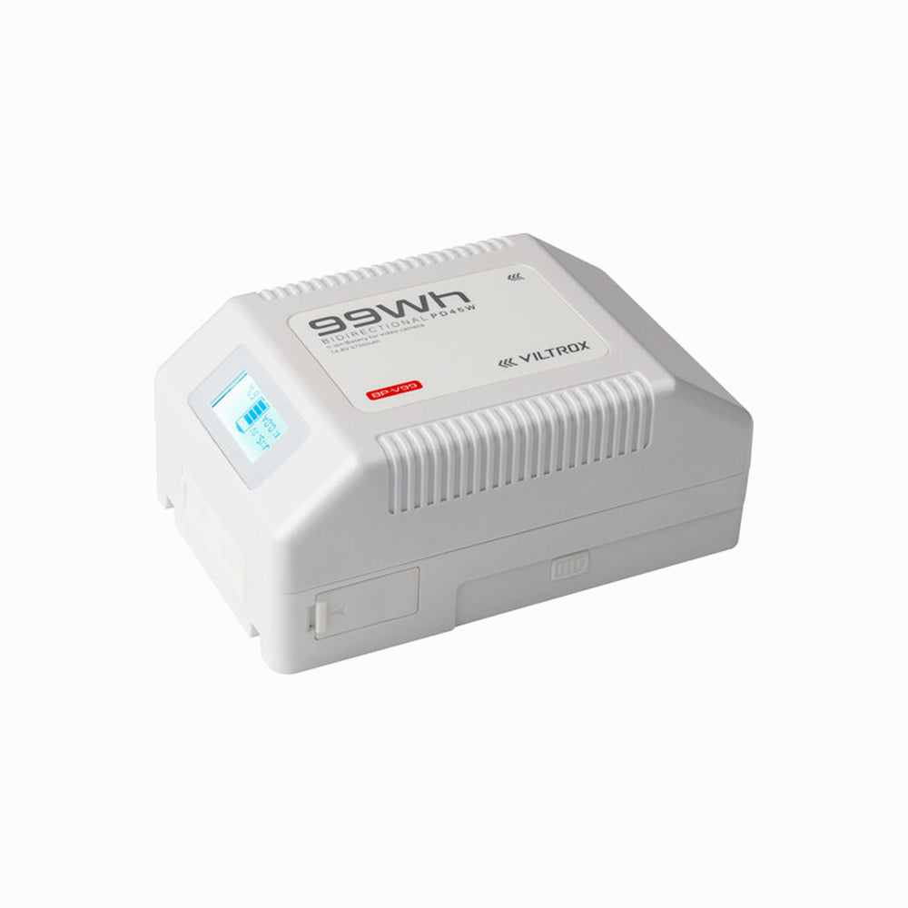 Viltrox BP-V99 99Wh 14.8V 6700mAh V-Mount Lithium-Ion Battery, White