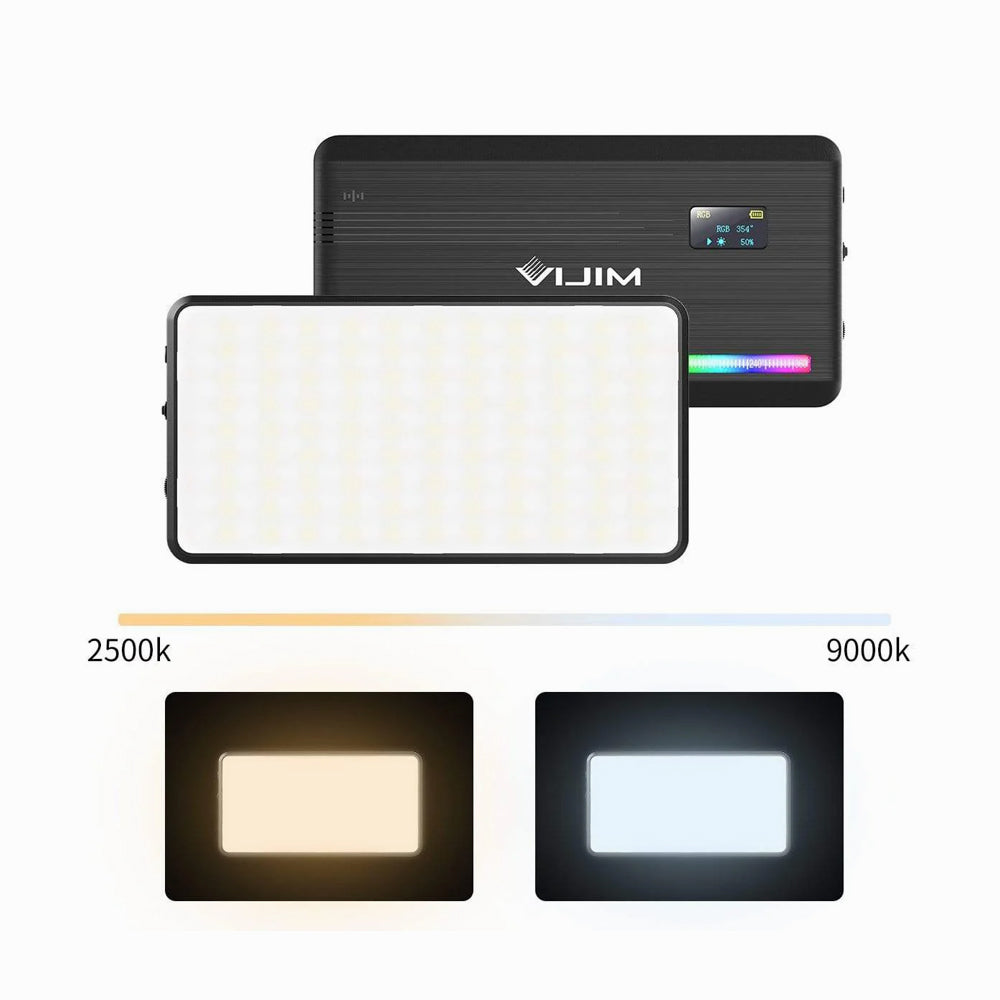 Ulanzi VIJIM VL196 RGB LED Video Light with Adjustable Stand 2206