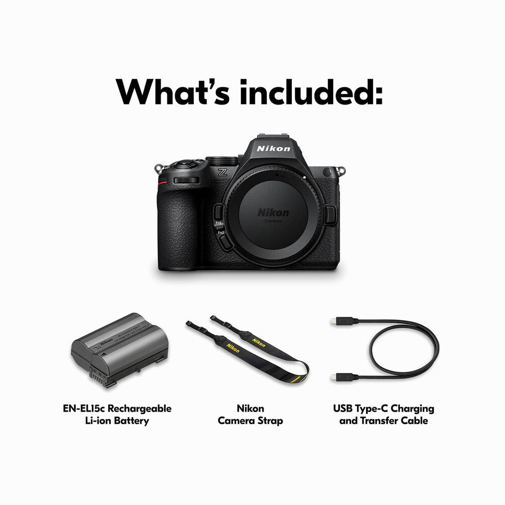 Nikon Z5II Mirrorless Camera Body - Black