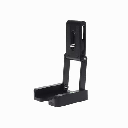 Z-Shaped Foldable Tripod Head Plate w/ 1/4" & 3/8" Screws for DSLR & Mirrorless Cameras