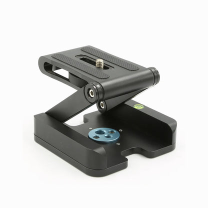 Z-Shaped Foldable Tripod Head Plate w/ 1/4" & 3/8" Screws for DSLR & Mirrorless Cameras
