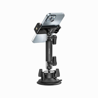 ULANZI ZJ01 ACTION CAMERA SUCTION CUP MOUNT WITH TELESCOPIC POLE -T086